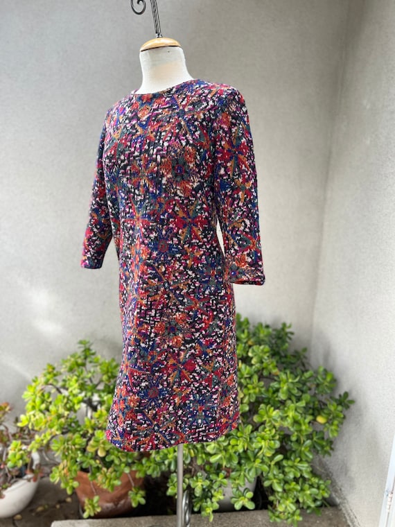 Vintage 80s Missoni dress knit wool nylon blend mu