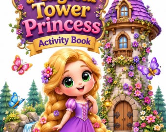 El libro de actividades de la princesa de la torre mágica