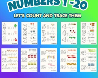 Let’s Count & Trace Numbers 1–20