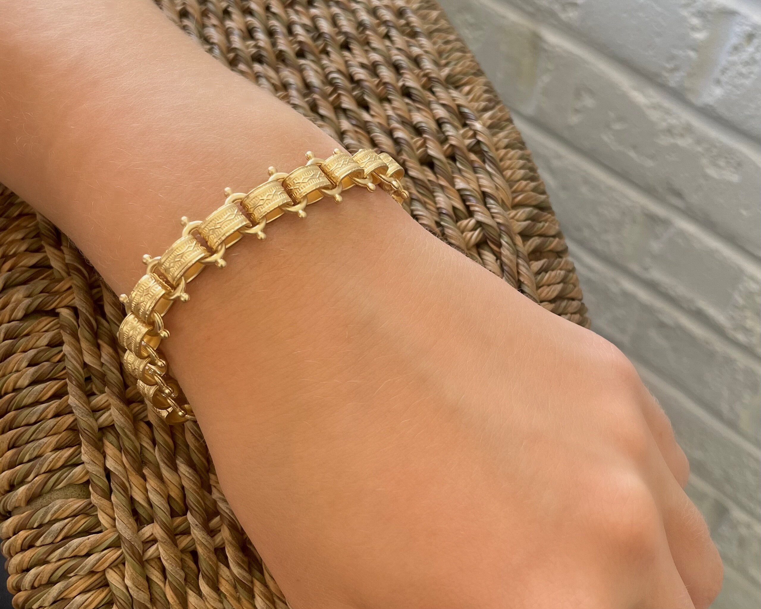 Amazon.com: Layered Chunky Gold Statement Bracelets for