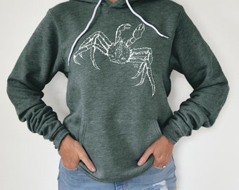Crab (Forest)- Fleece Pullover