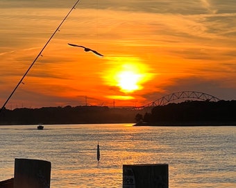 Print Only - 8x10 Cape Cod Canal Sagamore