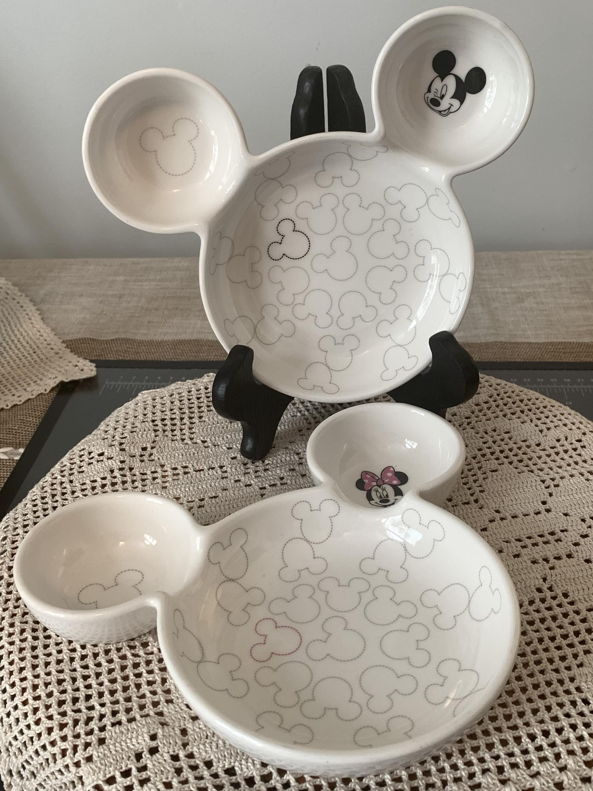 Ceramic Mickey Plate - Etsy