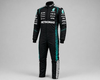 Nieuw racepak op maat voor 2026, gepersonaliseerd kartpak, voor volwassenen en kinderen, inclusief bivakmuts.