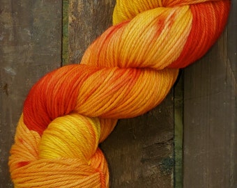 Texas Sun hand dyed worsted weight yarn