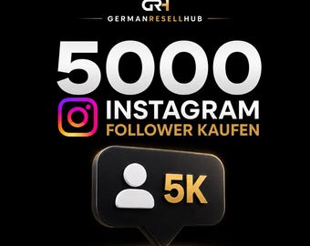 Compra 5.000 seguidores de Instagram (con garantía)
