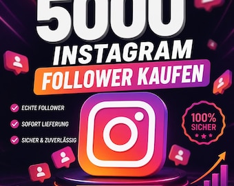 5000 Real Instagram Followers