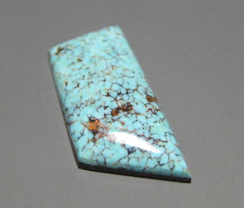 Nevada Blue Mine Natural Turquoise Cabochon from Nevada 22x11mm