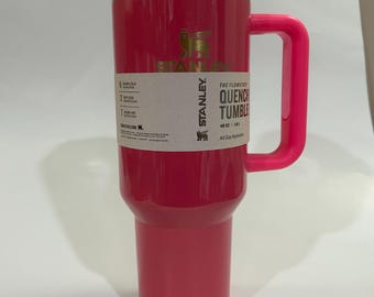 Stanley 40oz Quencher Tumbler with Handle and Straw – Insulated Stainless Steel Travel Mug
