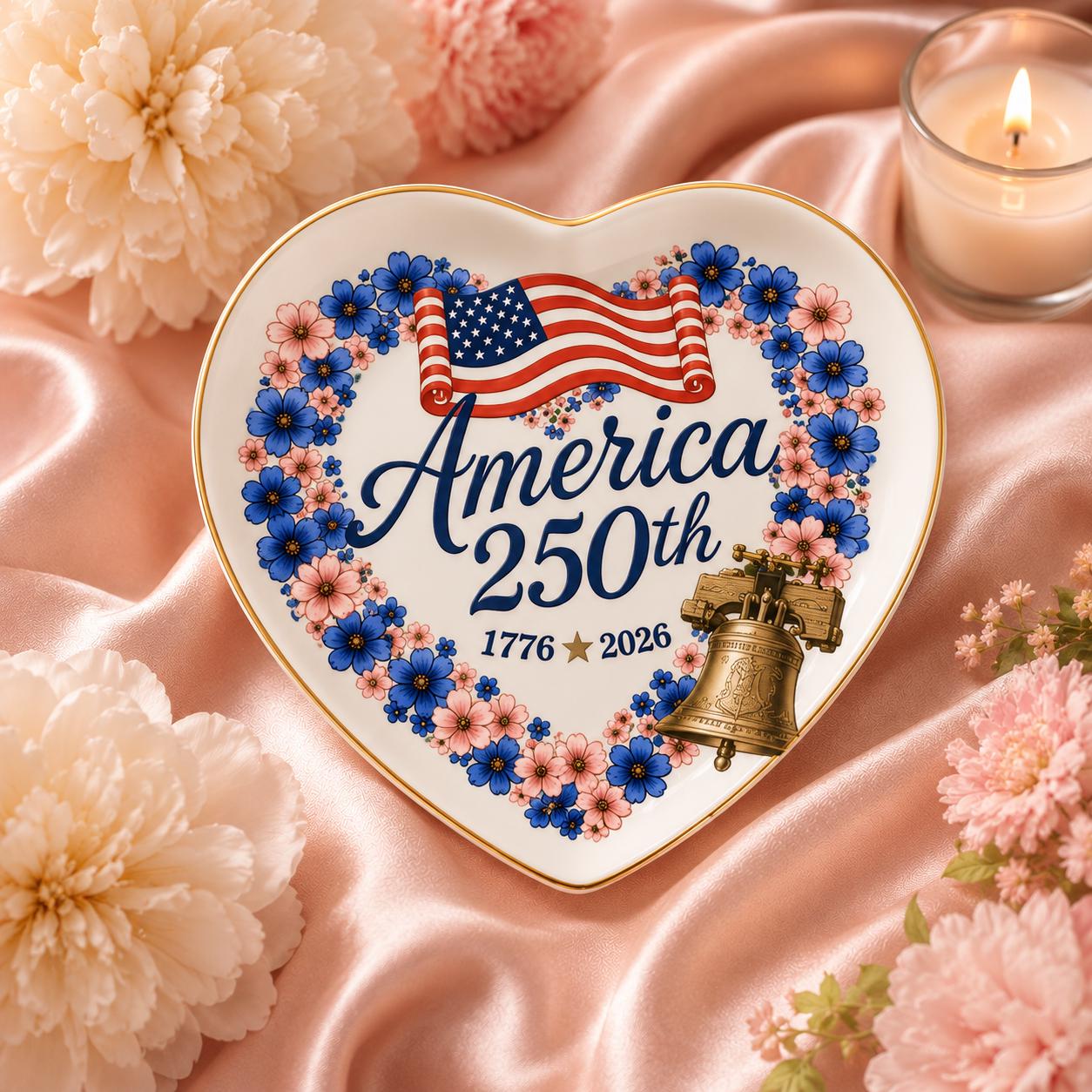 America 250 Ceramic Plate - Etsy