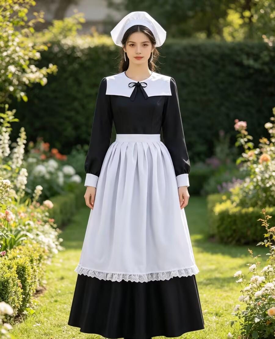 Classic maid dress - Etsy 日本