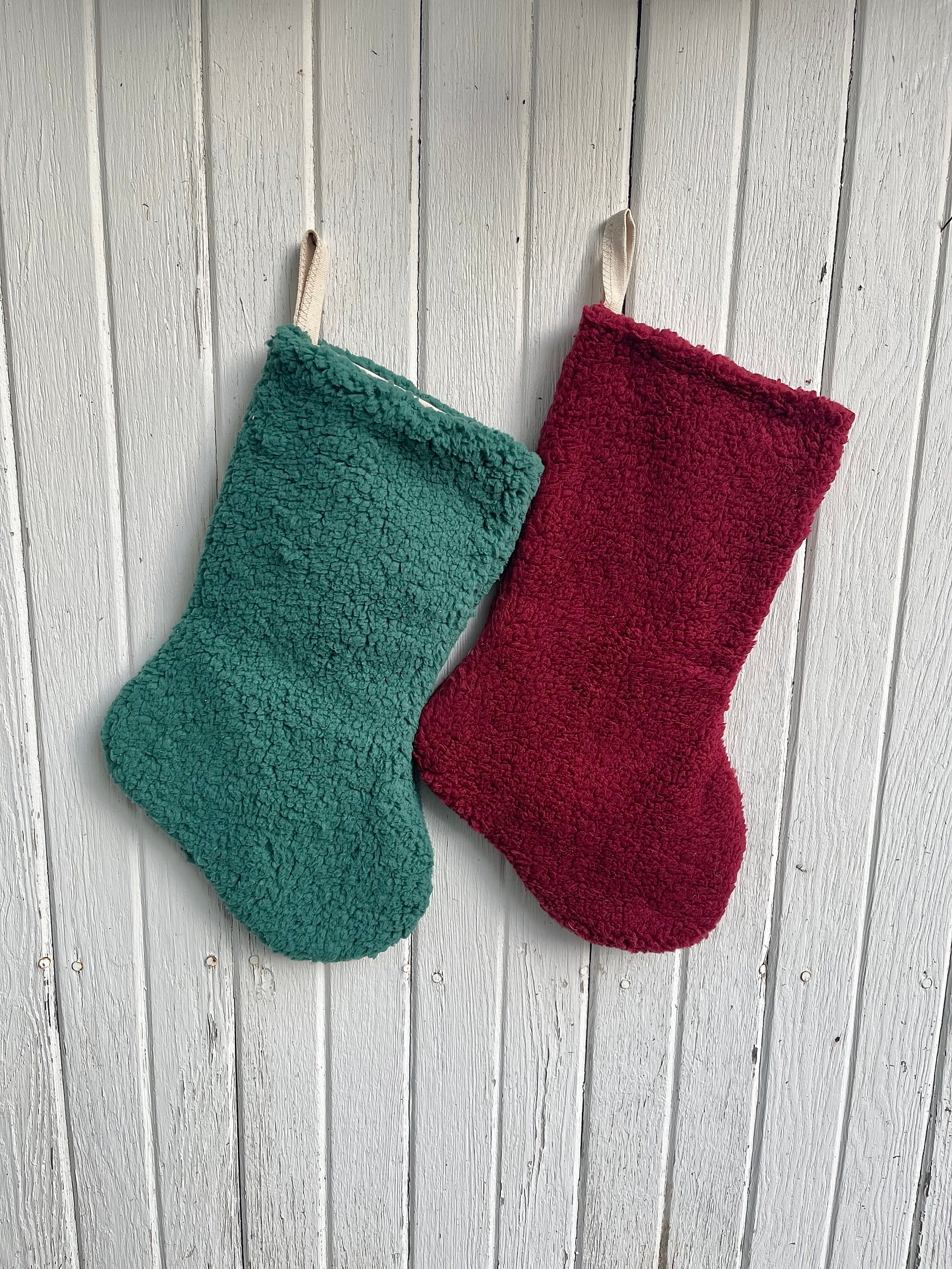 Felted Christmas Stocking Pattern