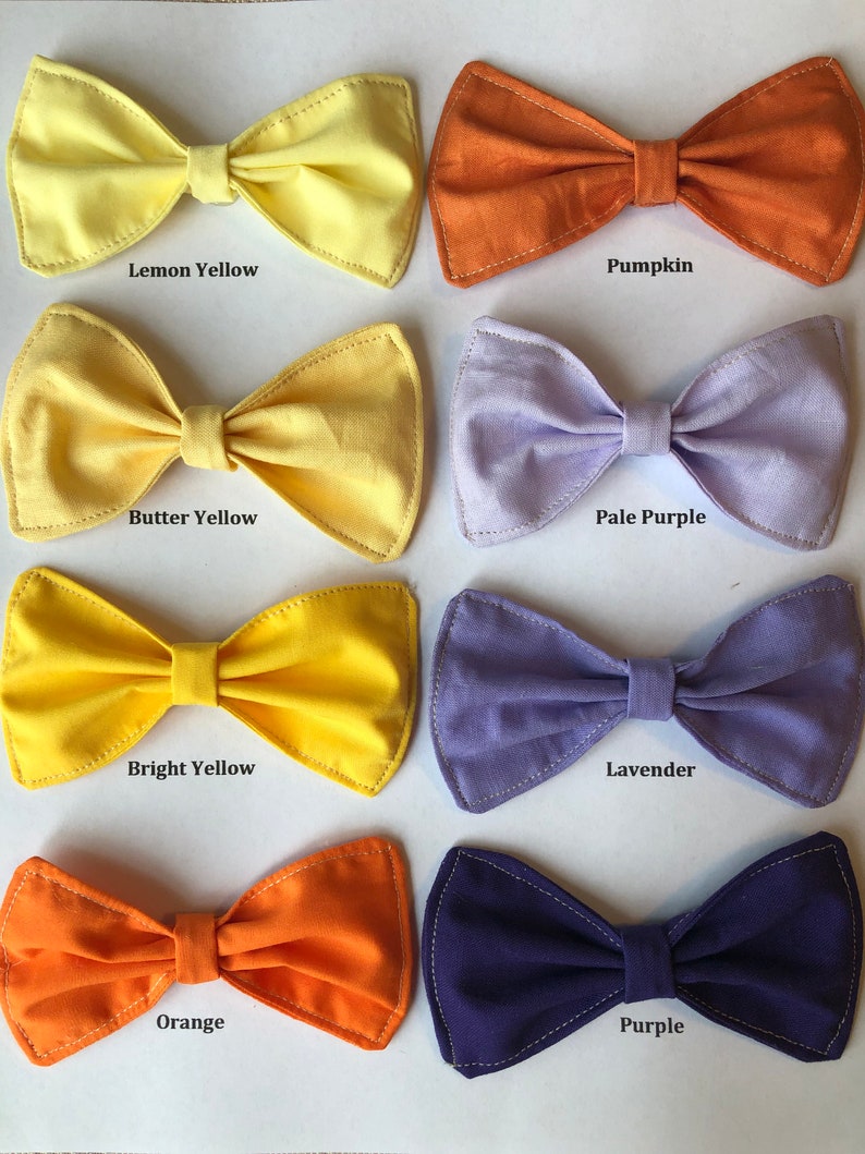 Fabric Bowstwo Sizes Availablemedium & Largediy Bow DIY Etsy