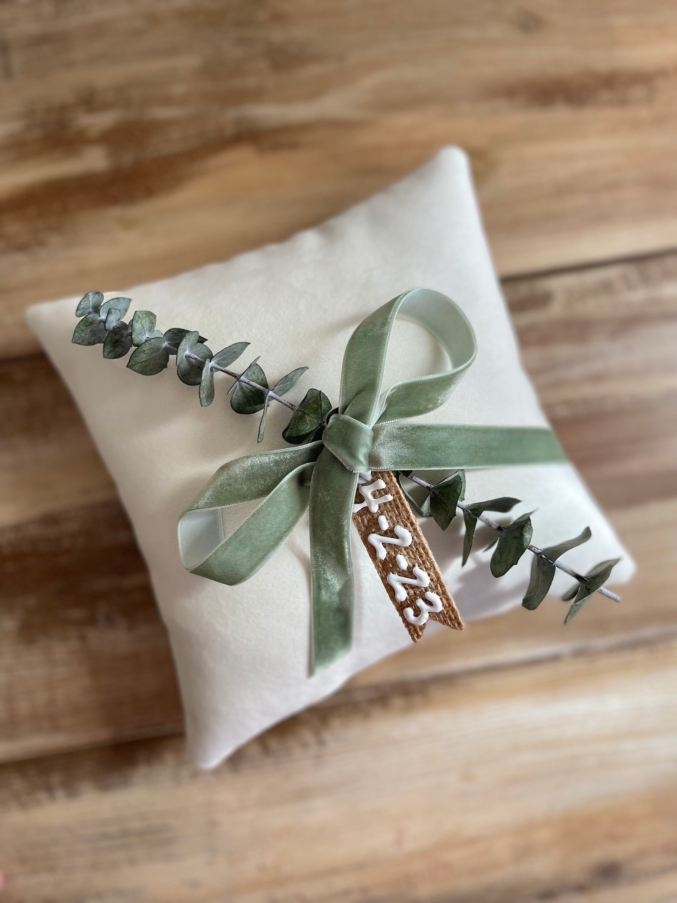 Wedding Ring Pillow: 