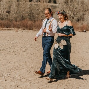 Bridesmaid Macrame Hoop with Dried Bunny Grass Eucalyptus or Natural Palm Spears TWO DESIGNS Available-Bouquet Alternative-Boho/Hippie image 5