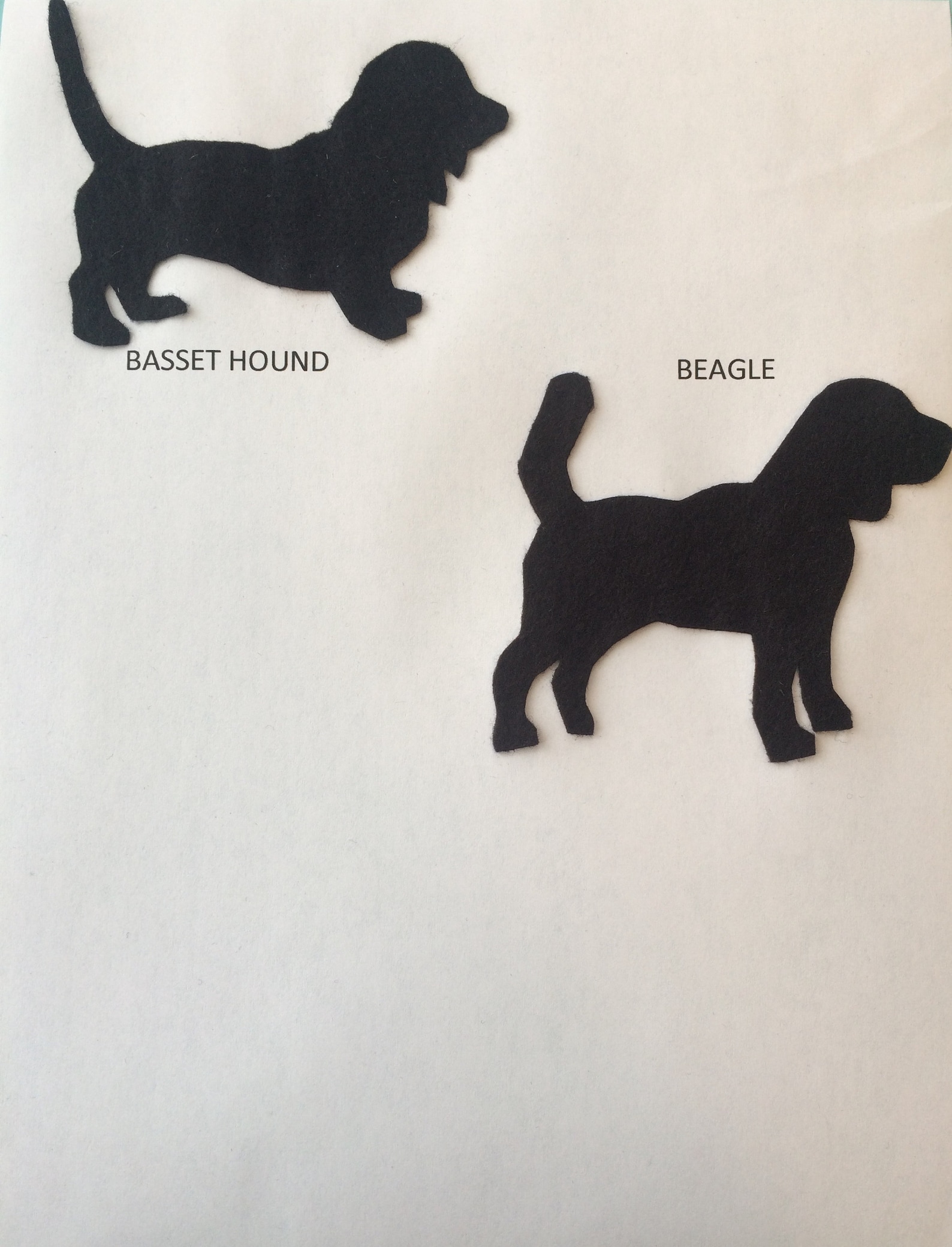 Set of 4 Dog Themed Placemats Custom Colors Available 14 - Etsy