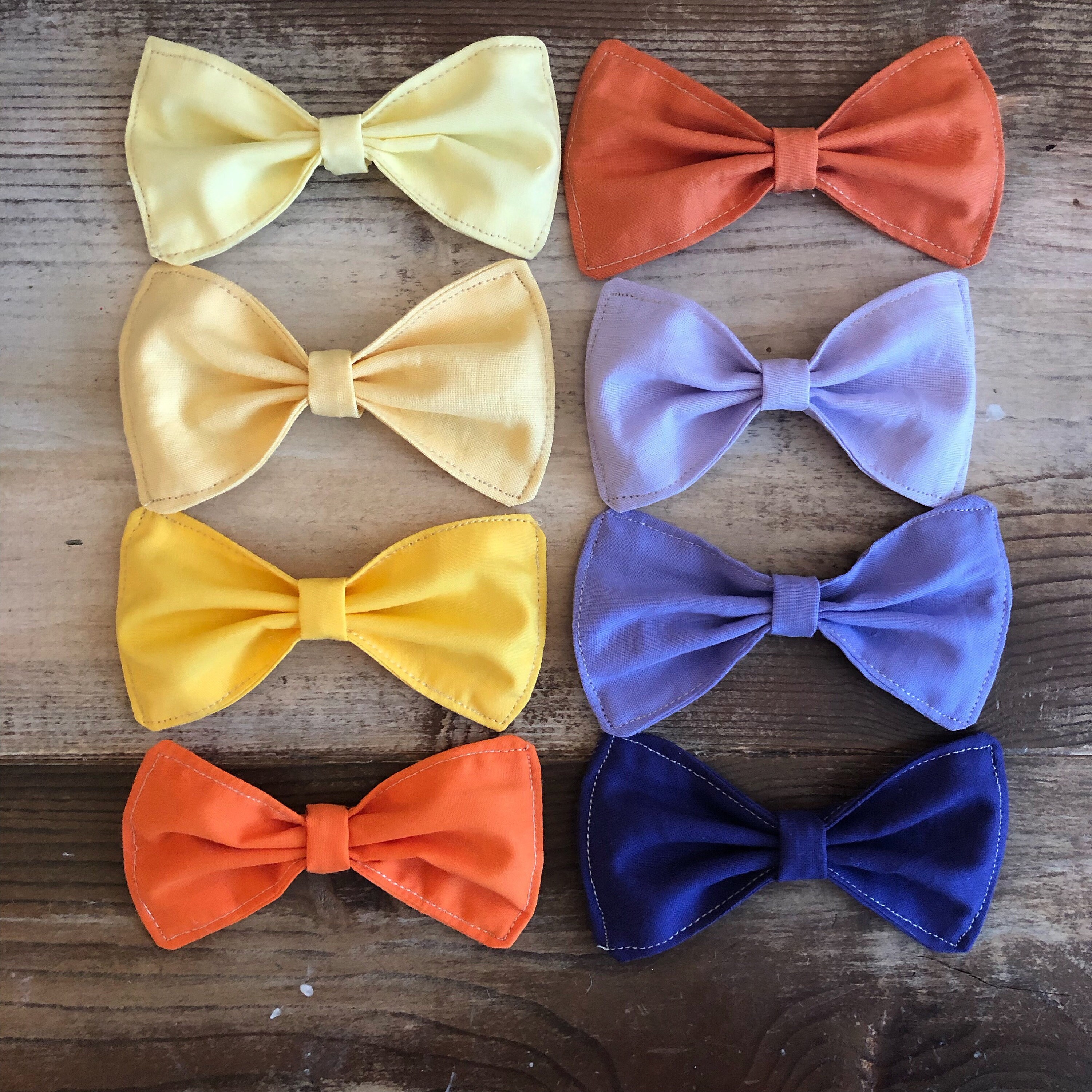 Fabric Bows-Two Sizes Available-Medium & Large-DIY Bow- DIY Hair