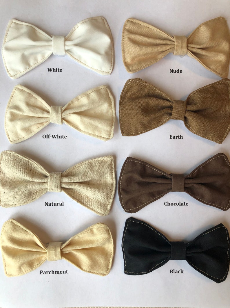 Fabric Bowstwo Sizes Availablemedium & Largediy Bow DIY Etsy