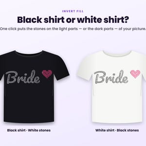 Rhinestone Template Maker Software for Windows | Photo, Logo & Name to Rhinestone SVG DXF PDF | Bling Shirt Design App | Works Offline