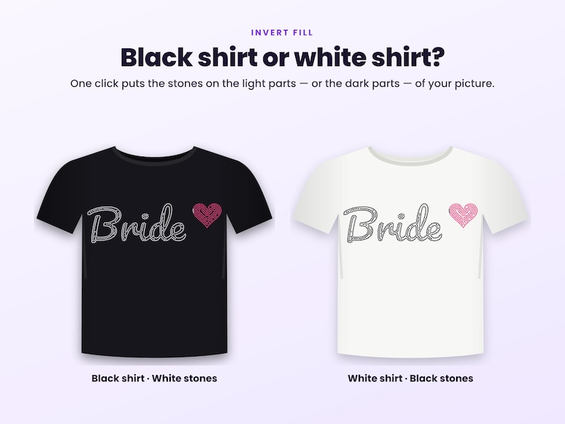 Rhinestone Template Maker Software for Windows | Photo, Logo & Name to Rhinestone SVG DXF PDF | Bling Shirt Design App | Works Offline