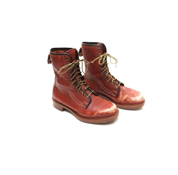 1960s Hermans Survivor Boots Mens 7.5