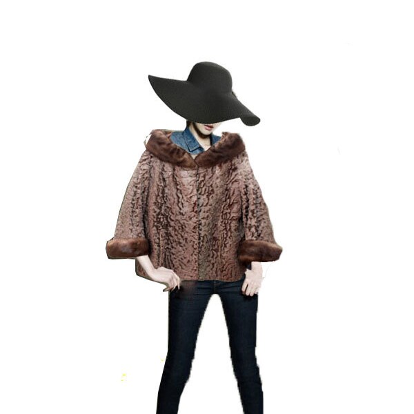 1950s Sheared Lamb and Mink Crop Jacket