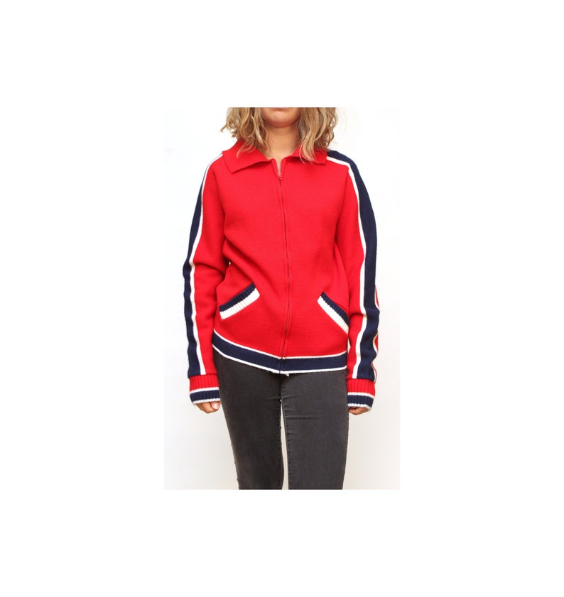 60s Sears Preppy Zip Up