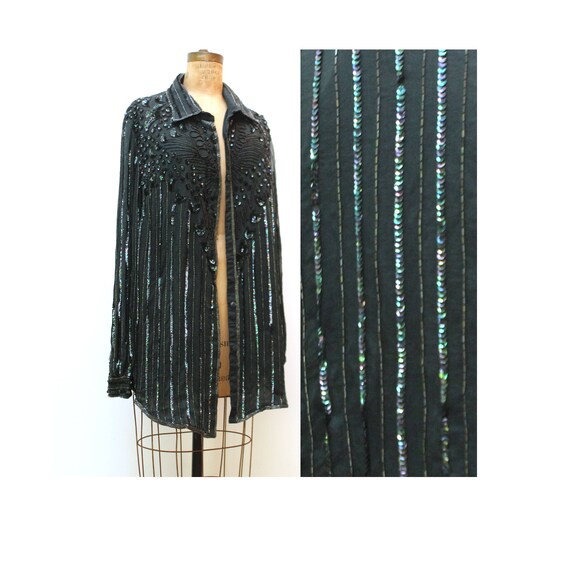 80s Oversized Stenay Dress Shirt