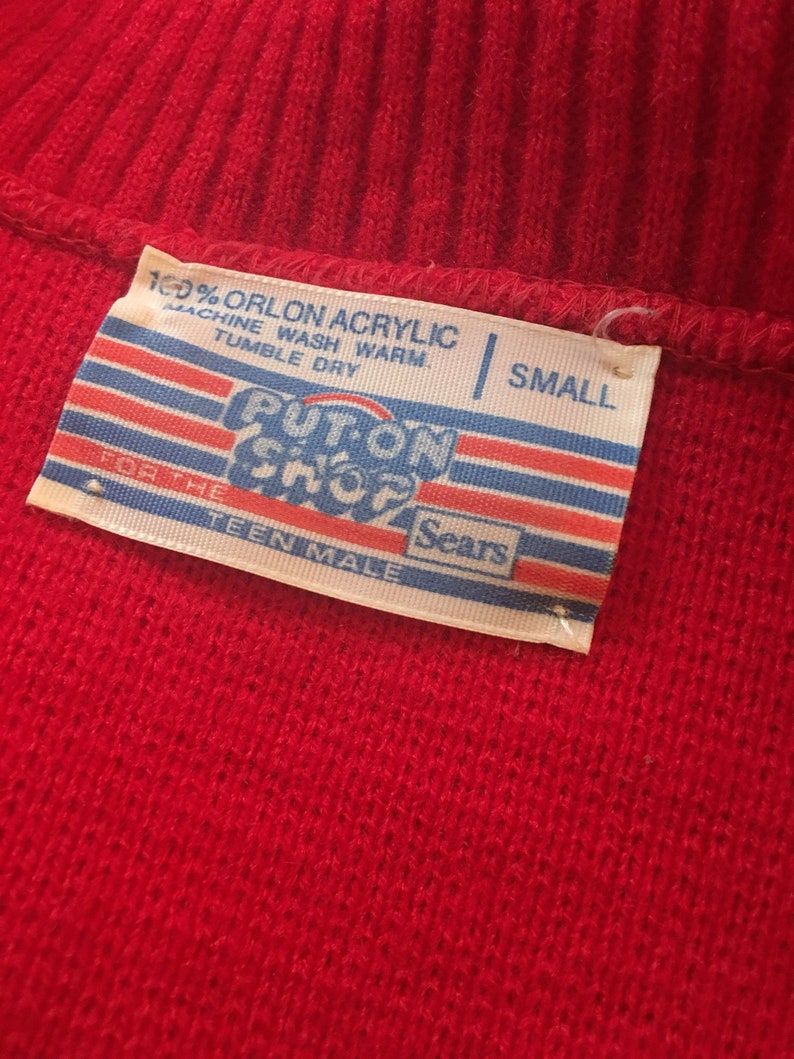 60s Sears Preppy Zip Up