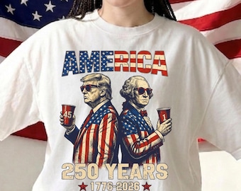 Camiseta Comfort Colors® del 250 aniversario de Washington, camiseta divertida de Trump Washington, camiseta 1776-2026, regalo del 4 de julio, Día de la Independencia