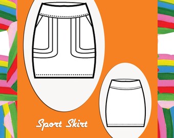 Sport Skirt Mini Skirt by Manic Pop