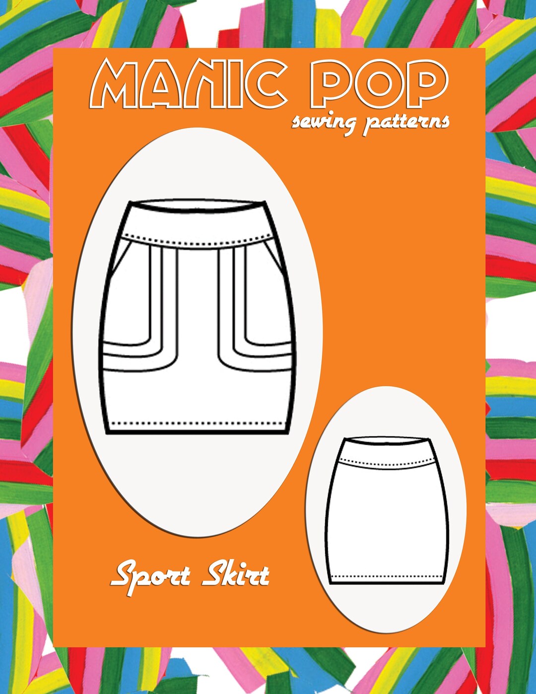 Sport Skirt Mini Skirt by Manic Pop Etsy