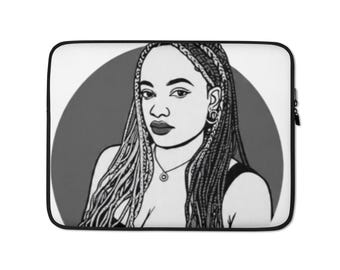 Etui na laptopa z neoprenu z podszewką ze sztucznego futra, wodoodporne