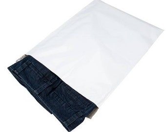 StoBag 10pcs Gold/Blue Frosted Plastic Bags Travel Close Tshirt