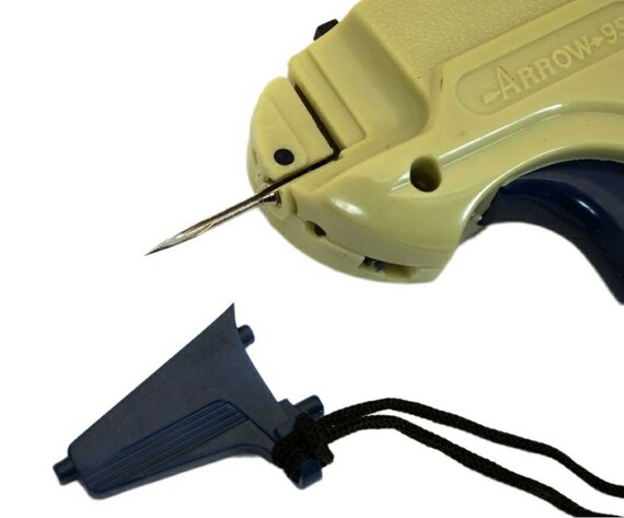 Pistola etiquetadora de etiquetas para ropa, herramienta de costura con 5  agujas y 1000 púas - AliExpress