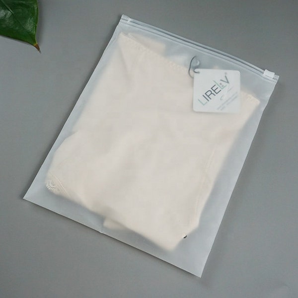 11.75" x 15.50" CPE Blank Frosted Zipper Closure Bags for Lighter Sweaters Sweatshirts Hoodies - Fast USA Stock, FREE Shipping!