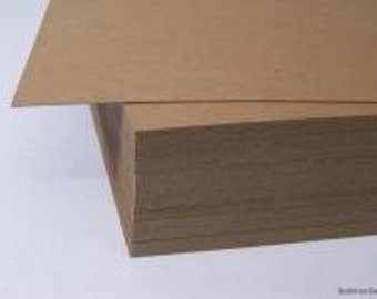 50 - 5 x 7 Chipboard Sheets Pads Cardboard for Photos Crafts Scrapbooking