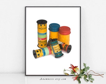 OLD FILM - digital download - printable vintage photography image by Anamnesis for prints or transfer to totes, shirts, cards, pillows etc.