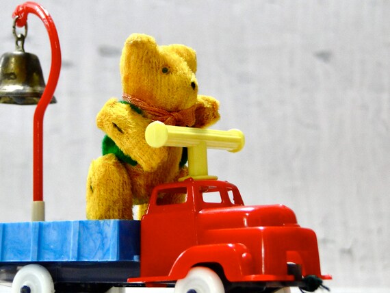 fire truck stuffed toy