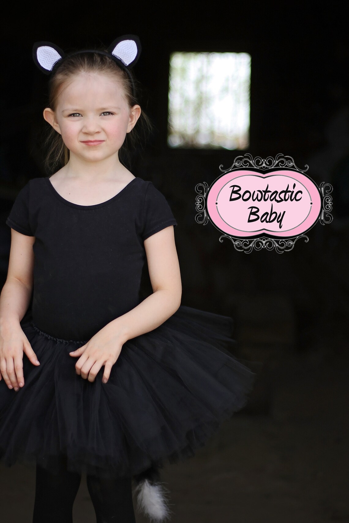 Black Cat. Girls Halloween Costume. Black Cat Tutu With Tail. Etsy