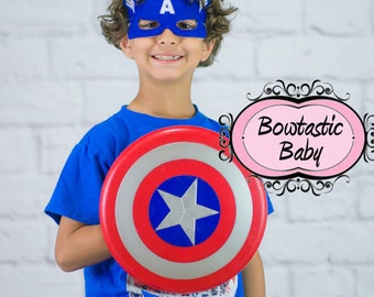 American Super  Hero Mask. Halloween or Playtime colors & Super Hero can be changed