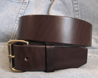 Wide Leather Belt - Etsy