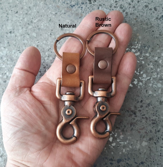 Buy Heavy Duty Antique Copper Finish Trigger Snap Key Clip Key Ring Leather Keychain Bag Key Clip Belt Loop Clip Key Hanger Leather Keychain Online in India Etsy
