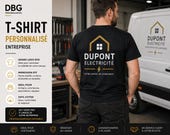 Tshirt personnalisé entreprise Logo professionnel 4