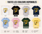T-shirt enfant Banana drôle Cadeau fille garçon Coton premium Anniversaire 8