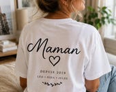 Tshirt personnalisé unisexe Photo logo ou texte 3