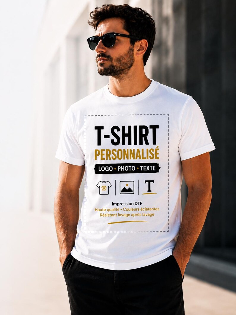 Custom unisex t-shirt with photo, logo, or text image 1