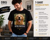Tshirt personnalisé photo Votre photo texte ou logo 3