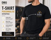 Tshirt personnalisé entreprise Logo professionnel 3