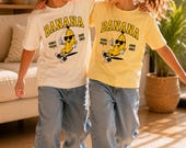T-shirt enfant Banana drôle Cadeau fille garçon Coton premium Anniversaire 3
